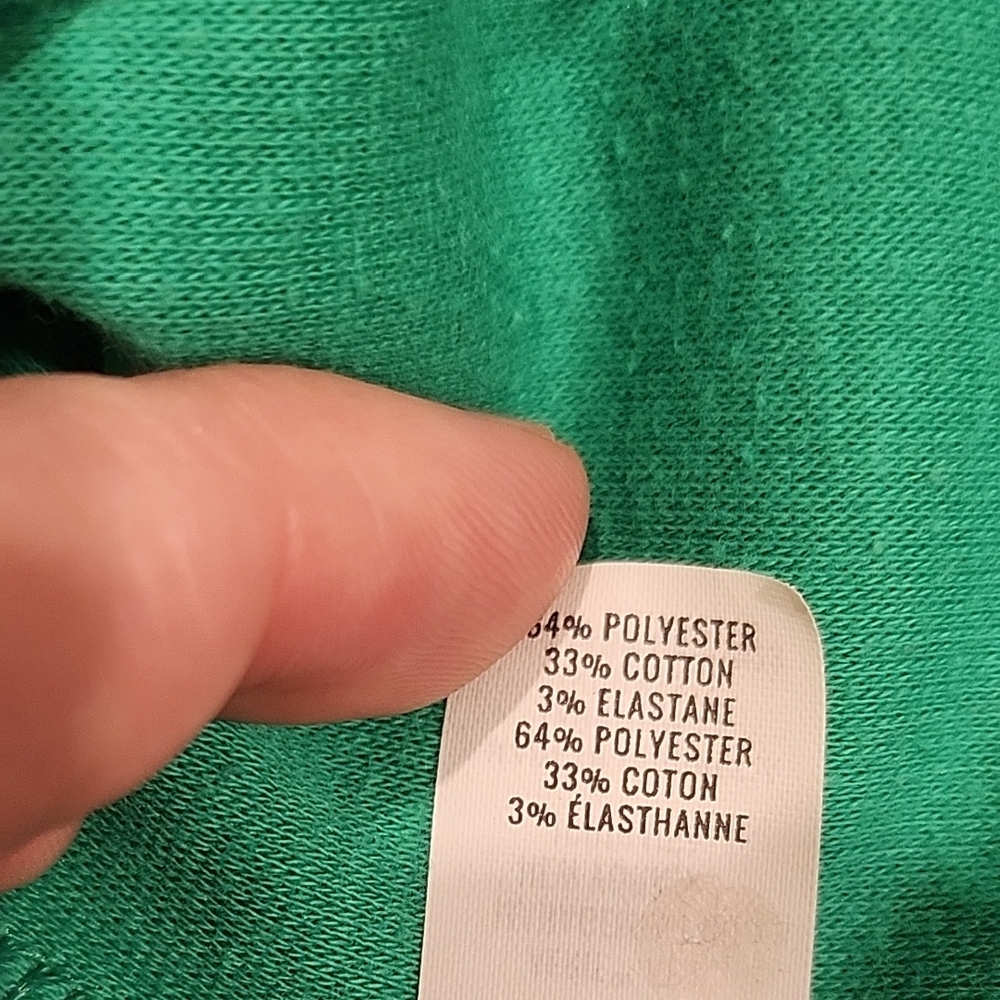 Aerie Sweatshert in Teal Green - Picture 9 of 10
